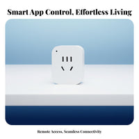 Voice-Alternating Current Tivated Power Plug No Hub Required Bluetooth Smart Socket Distant Control Outlet Retardant Material