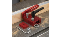Knurled Screws Table Saw Fence Stop Threaded Mounting Points Sliding Track Stop Adjustable Backstop Positioning Guide Accurate Positioning for Woodworkers