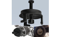 Slim-Line Harmonic Balancer Puller Compact Crankshaft Damper Puller Sturdy Crankshaft Pulley Removal Tool Versatile for DIYers