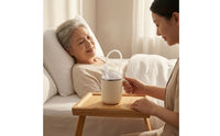 Three-in-One Nursing Cup Transparent Lid Drinkware Flexible Tube