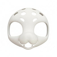Printed Faceplate Base Rigid Costume Foundation with Eye Openings Sturdy for Cosplay