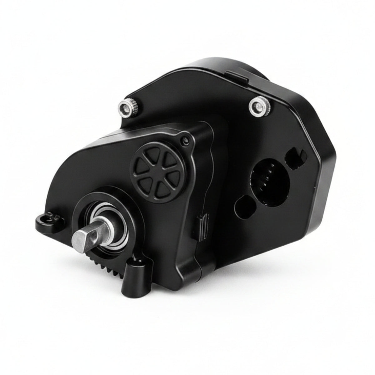 SCX24 Gearbox Assembly Lightweight Nylon Gearbox with Metal Shaft Compact Complete Transmission for Drivetrain Repair