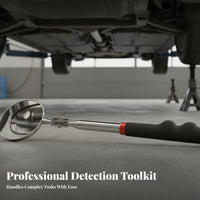 Attractive Pickup Tool and Inspection Mirror Kit Portable Telescopic Inspection Mirror for Technicians, Hard-to-Reach Areas