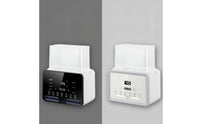 2-in-1 Bottle Warmer with Sterilizer Digital Bottle Warmer Countertop Compact for Newborns