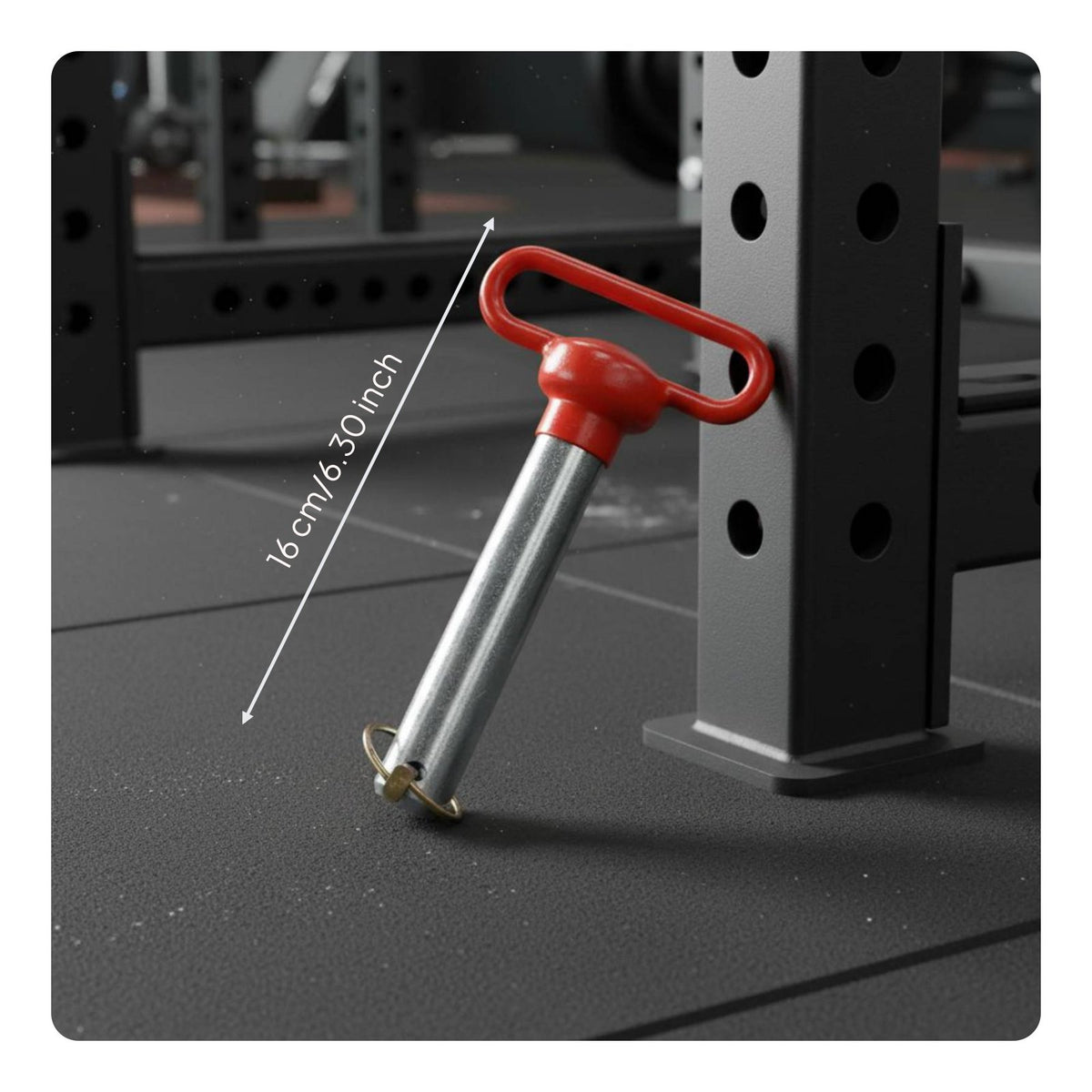 Red Weight Selector Anti-Rust Replacement Weight Stack Pin Gym Machine Pull Pin for Home Gyms