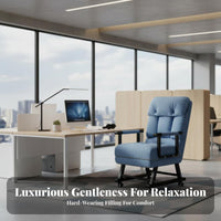 Double-FunctionPurpose Design Under-Desk Lounger Space-Saving Convertible Furniture Easy Conversion Sleeper Chair Adjustable Backrest for Office Workers, Apartment Dwellers, Students, Rest Time, Small Areas, Dorm Room, Bedroom