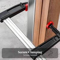 Industrial Grade F-Clamp Reinforced Design Heavy-Duty F-Clamp Ergonomic Handle Clamping Tool for DIY Enthusiasts, Carpentry, Furniture Assembly