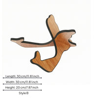 Foldable Wooden Guitar Stand Easy to Carry X Guitar Stand Decorative Music Accessory Long-Lasting for Studio, Stage