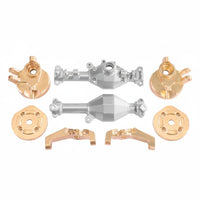 Steering Joint C-Axle Assembly Set High Performance Front Gearbox Axle Assembly Heavy Duty RC Car Hub Carrier Carrier for Hobbyists