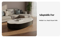 2 Pieces Mango and Drum Nesting Tables Italian design Coffee Table Sturdy framework Space-Saving Design for Adults, Lounge Area
