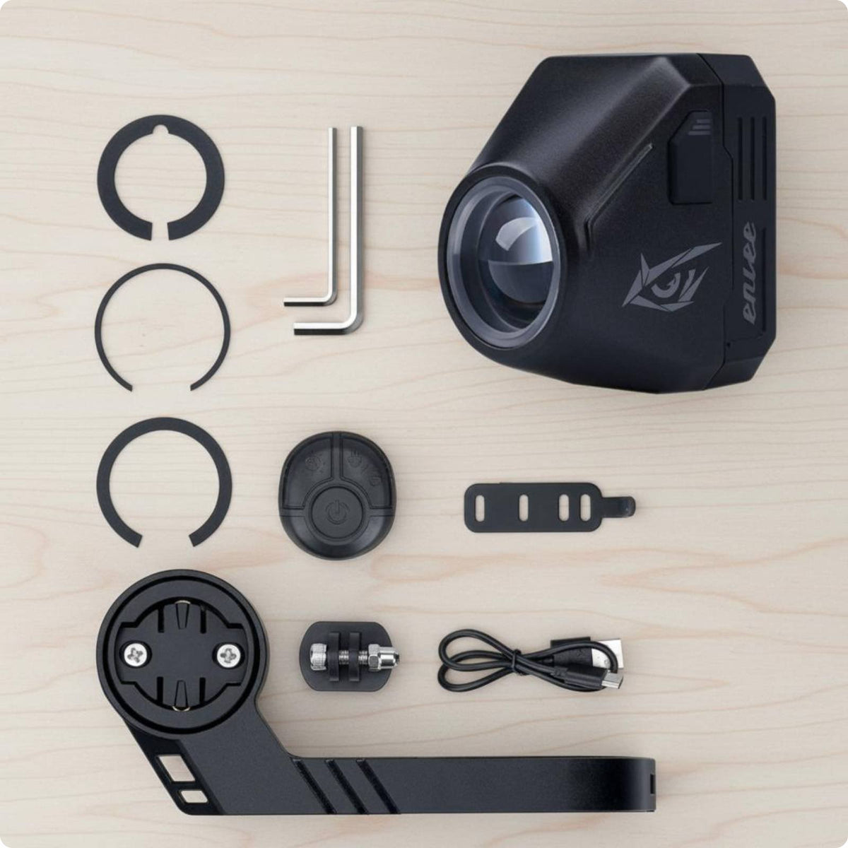 Anti-Glare Bike Headlight Quick Release Cycle Headlamp Waterproof for Dark Roads