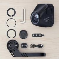 Anti-Glare Bike Headlight Quick Release Cycle Headlamp Waterproof for Dark Roads