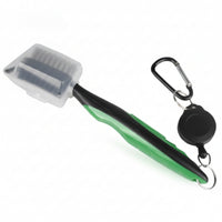 Long-Lasting Golf Club Brush with Retractable Cord Lightweight Golf Club Cleaning Brush Ergonomic Sturdy for Golfers