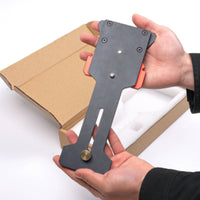 Guide Rail Stop Block Repeatable Cuts Track Saw Square Angle End Saw Angle Guide for Woodworkers