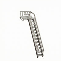 Miniature Staircase Model Detailed Resin Stairs Model Scene Model Staircase Steps Resin Stairs Structural Supports