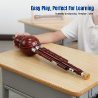 Bamboo Hulusi, C Key/Bb Key, shockproof, for Beginners & Kids, Professional Use