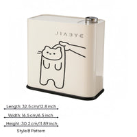 Push-Button Trash Can Compact Push Button Trash Can Easy to Clean