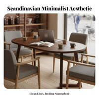 Upholstered Booth and Table Group Nordic Aesthetic Wooden Frame Dining Furniture Minimalist Design Padding Ed Comfort for Bar
