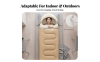 Lightweight Envelope Sleeping Bag two-in-aUse Camping Equipment Converts to Quilt Outdoor Gear space-saving for Campers, partners, Backpackers, Hiking, Backpacking, Travel