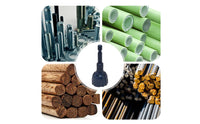 External Chamfer Edge Cleaner Edges Deburring Machining Edge Smooth Edge Finish Bolt Deburring Tool for Metal Workers, DIY Users, Workshop, Garage