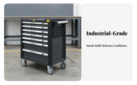 720 Pieces Automotive Repair Tool Kit Portable Heavy-Duty Mobile Tool Trolley Versatile Workshop Equipment for Repair Specialist S, Auto Technicians