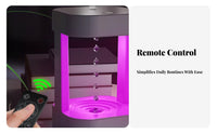 Colorful Lighting Anti-Levitation Humidifier Ambient Night Light Water Drop Backflow Humidifier Automatic Power Deactivated for Students