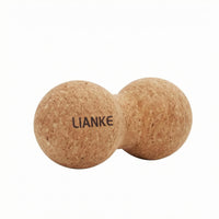 Freestanding Cork Massage Tool Textured Solid Cork Massage Tool Rigid Uncoated Finish