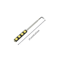 Crop Film Hook Tool Non-Slip Grip Telescopic Hook Tool Padded Handle for Farmers, Fields