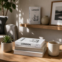 Foldable Decorative Faux Book for Coffee Table & Bookshelf Decor