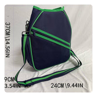 Large Capacity Pickleball Paddle Bag Lightweight Pickleball Racket Bag Multi-Functional Sports Accessory Zipper Closure for Men, Women, Travel