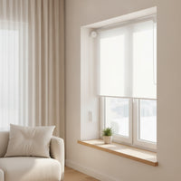 2 Pieces Replacement Roller Blind Clutch with Bead Chain Easy to Install Roller Blind Mechanism with Chain Thickened Hardware Slimline for Renters