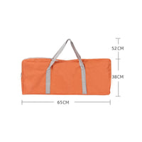 Oxford Cloth BBQ Grill Storage Bag Portable Grill Tool Storage Bag Wear-Resistant Barbecue Tool Case Large Capacity for Camping, Outdoor Travel