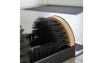 Shoe Brush Solid Wood Construction Mud Remover Shoe Brush Stiff Bristles Outdoor Mud Cleaner for Hikers, Gardeners, Mudroom, Garage, Porch