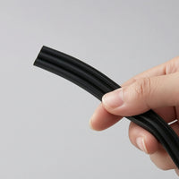 2 Pieces Roof Drip Weatherstrip with End Tabs Noise Reducing Roof Drip Molding Weatherstrip Compatible for Automotive DIY