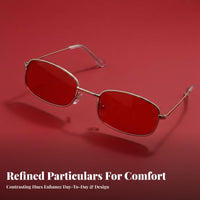 Exaggerated Look Triangular winged frame Sunglasses Vintage design Narrow winged frame Glasses Lightweight Frame sunglasses sun protective Protection for design enthusiasts, Young Adults, Parties, Holiday Events, Music concerts, Photo Shoots