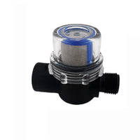 Removes Sediment RV Water Pump Strainer Transparent Housing Inline Water Filter Easy to Clean 50 Mesh Pump Pre-Filter for Caravan Owners, Campers, Camping, Boating