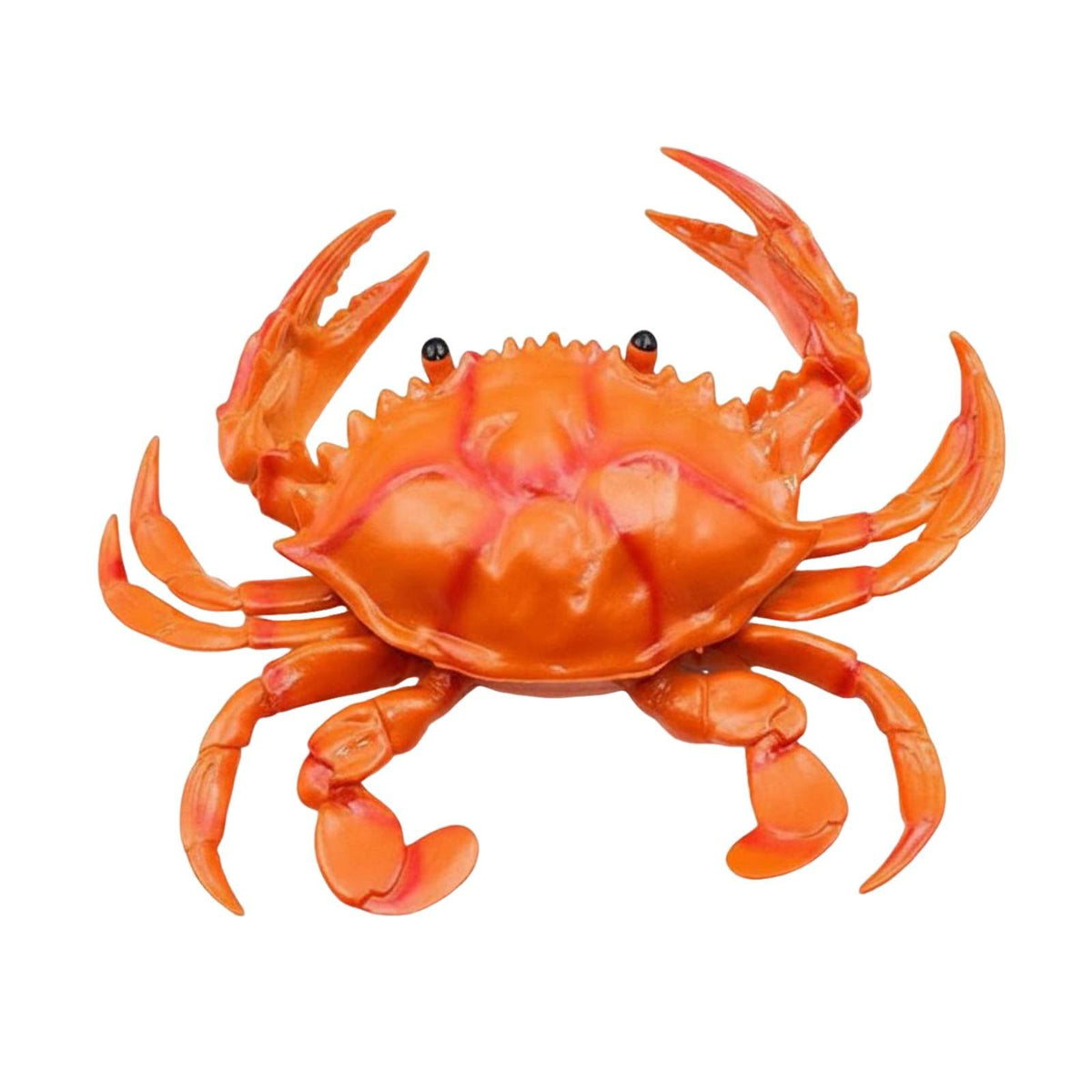 Large Joke Gift Squeaky Crab Figure Built-in Squeaker Realistic Toy for Pranksters, Halloween, Parties