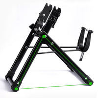 Aluminum Alloy Bike Wheel Truing Stand Anti-Rust Foldable Wheel Truing Stand Nickel-Plated Screws Compact Storage