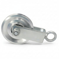 Grooved Eyelet Fitting 90 Mm Pulley Assembly Single Pulley Assembly