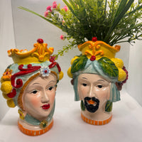 Long-Lasting Ornate Resin Vase Glossy Finish Sculptural Vase Multicolor Home Decor Raised Motifs