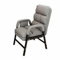 Foldable Design Adjustable Padded Floor Lounger Space-Saving Folding Recliner Multi-Positional Lounge Chair Ergonomic Support for Office Workers, Meditators, Dormitory, resting, Dorm Room, Bedroom