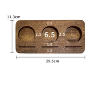 Premium Wood Chocolate Display Tray Easy to Clean Wooden Dessert Tray Logo Engraving for Cafe Owners, Chefs, Restaurant, Bakery