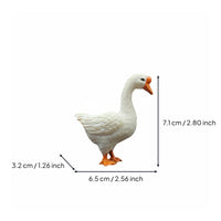 Animal Simulation Toy Realistic Figure Hand-Painted Small Animal Statue for Kindergarten, Classroom