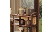 Tabletop Rack with Drawer Compact Desktop Organizer Space-Saving Desktop Organizer for Kitchen