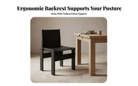 Hardware Reinforced Retro Monk Chair Wabi-Sabi Backrest Chair Household Furniture for Design Enthusiasts, Interior Designers, Homeowners, Dining Room, Home, Restaurant, Study