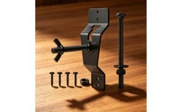 Spare Tire Bracket with Hardware Wall-Mounted Tire Carrier Bracket Secure Black for Trailer Owners, Enclosed Trailers