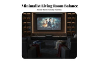 TV Cabinet Dust-Resistant Enclosure Super-Short-Throw Short Throw Image-Caster Cabinet App Control Automated Image-Caster Console
