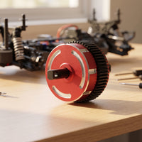 1/10 RC car Differential Assembly Fits Major Brand 2WD vehiclesCompatible Differential with Aluminum Housing 2WD