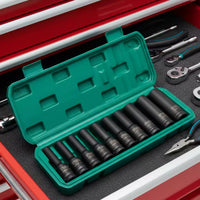 10 Pieces Fastening Tool Set -Mo Steel Hexalobular Socket Set Quick Removal Hand Tool for Mechanics