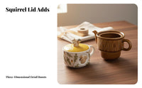 Tea for Single Set Ideal Gift Single Serving Teapot Set Elegant Design